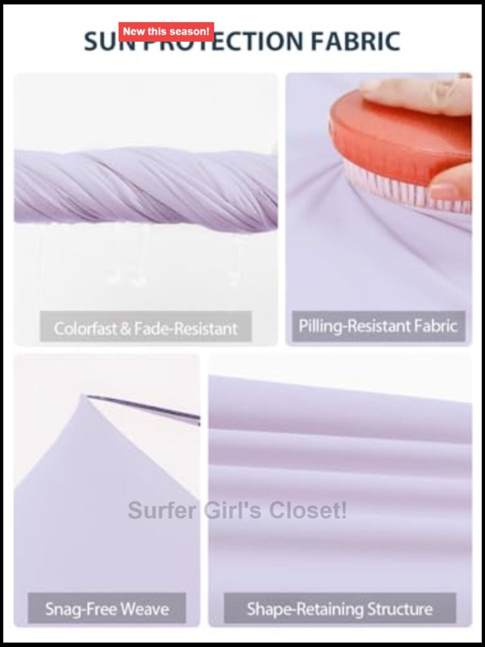 UPF 50+ Long Sleeve Swimsuit Cover Up Full Zip UV Dress - Picture 6 of 7